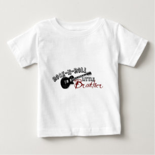 T-shirt Pour Bébé Rock-n-Roll Little Brother