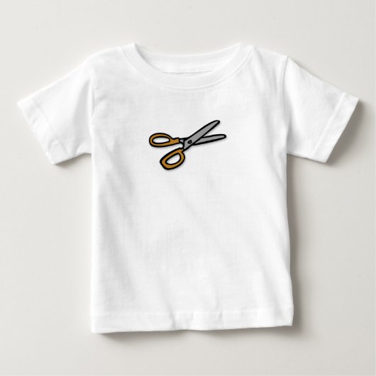 T-shirt Pour Bébé Rock, Paper, SCISSORS ! (Devant)