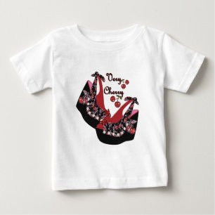T-shirt Pour Bébé Rockabilly Very Cherry Shoes