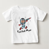 T-shirt Pour Bébé Rocket Man (Devant)