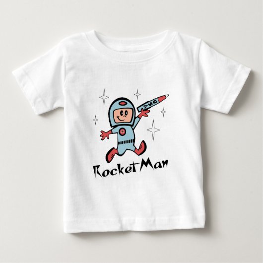 T-shirt Pour Bébé Rocket Man (Devant)