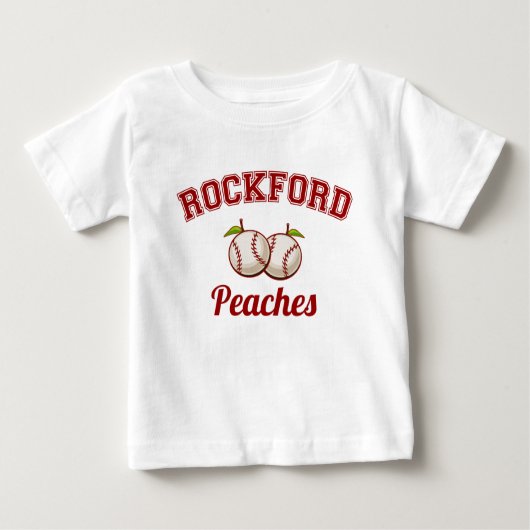 T-shirt Pour Bébé Rockford Peaches (Devant)