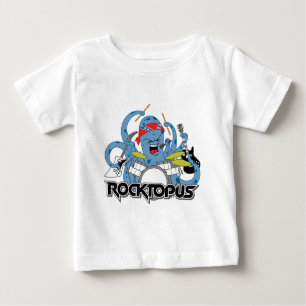 T-shirt Pour Bébé Rocktopus