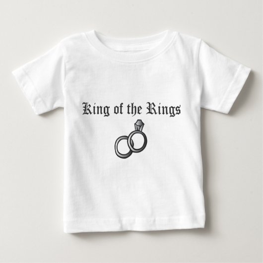 T-shirt Pour Bébé Roi des Anneaux (Devant)