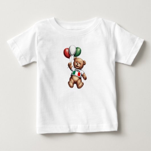T-shirt Pour Bébé Roma Teddy (Devant)