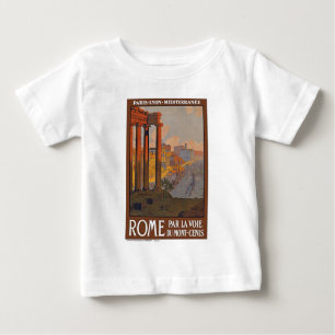 T-shirt Pour Bébé Rome antique Voyage et peinture