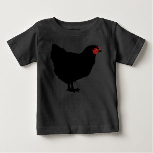 T-SHIRT POUR BÉBÉ ROOSTER RAGLAN SLEEVE KANJI LOVE