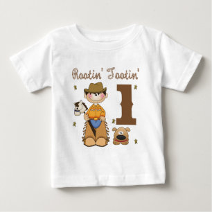 T-shirt Pour Bébé Rootin Tootin Cowboy 1