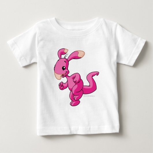 T-shirt Pour Bébé Rose de Blumaroo (Devant)