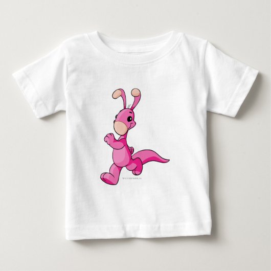 T-shirt Pour Bébé Rose de Blumaroo (Devant)