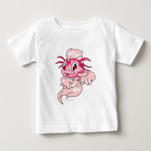 T-shirt Pour Bébé Rose de Koi (Devant)