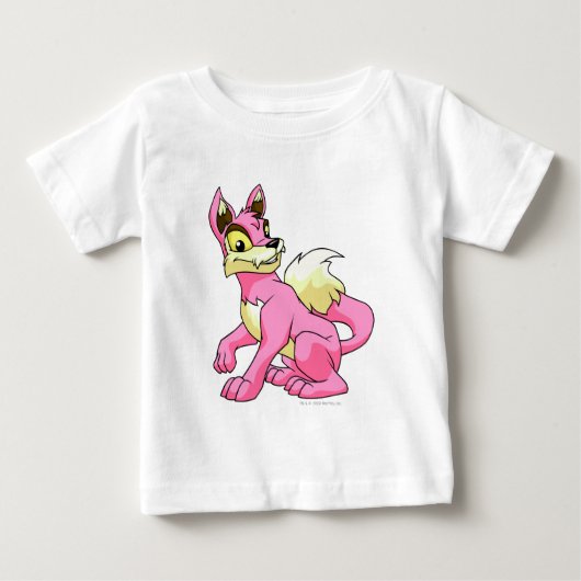 T-shirt Pour Bébé Rose de Lupe (Devant)