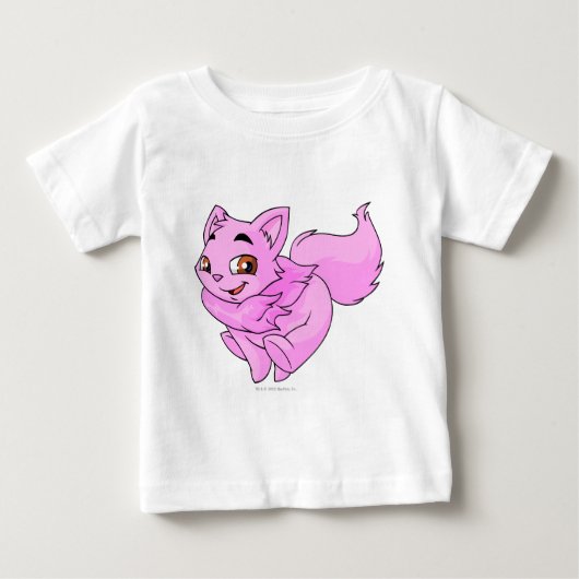 T-shirt Pour Bébé Rose de Wocky (Devant)