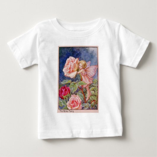 T-shirt Pour Bébé Rose Fairy (Devant)
