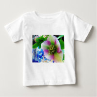 Rose rose carême bleu boule de verre