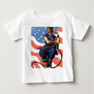 T-shirt Pour Bébé Rosie la riveteuse