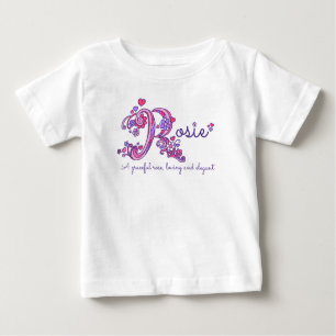 T-shirt Pour Bébé Rosie nom et signification vêtements pour bébés fi