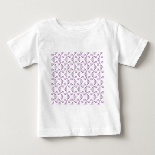 T-shirt Pour Bébé Roues pourpres (Devant)