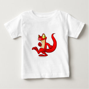 T-shirt Pour Bébé Rouge de Techo
