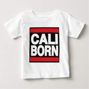T-shirt Pour Bébé Rouge soutenu par Cali