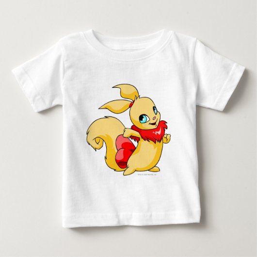 T-shirt Pour Bébé Rouge Usul (Devant)