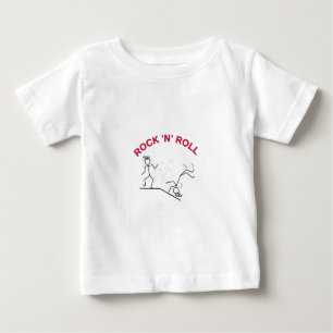 T-shirt Pour Bébé Rouleau Rock 'N'
