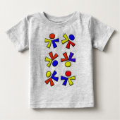 T-shirt Pour Bébé Roulette (Devant)