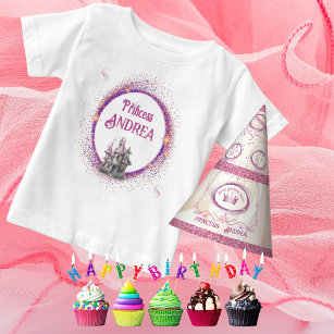 T-shirt Pour Bébé Royal Princess Birthday Party Invité d'honneur