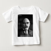 T-shirt Pour Bébé Rudyard Kipling "Puppy Love" Citation Cadeaux Tee  (Devant)