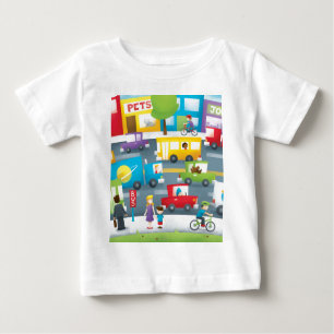 T-shirt Pour Bébé Rue de ville