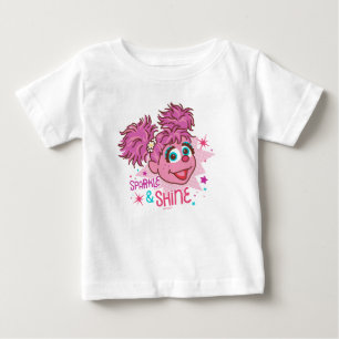 T-shirt Pour Bébé Rue Sésame Abby Cadabby - Étincelle et éclat