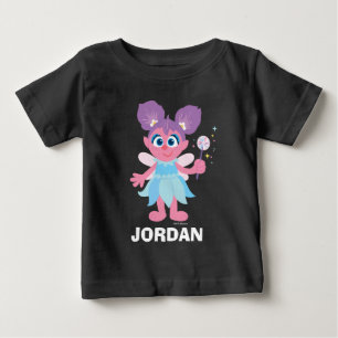 T-shirt Pour Bébé Rue Sésame Abby Cadabby personnalisée