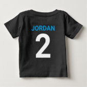 T-shirt Pour Bébé Rue Sésame | Cookie Monster - Birthday Boy (Dos)