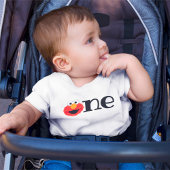 T-shirt Pour Bébé Rue Sésame | Elmo 1st Birthday Chalkboard Baby