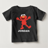 T-shirt Pour Bébé Rue Sésame | Elmo personnalisé (Devant)