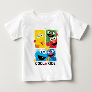 T-shirt Pour Bébé Rue Sésame   Enfants Cool