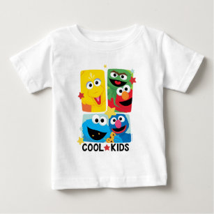 T-shirt Pour Bébé Rue Sésame   Enfants Cool