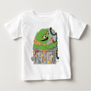 T-shirt Pour Bébé Rue Sésame Oscar de Noël le Groupement