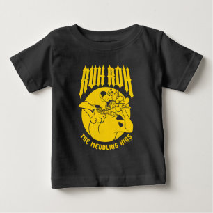 T-shirt Pour Bébé Ruh Roh Scooby-Doo L'Icône Des Enfants En Médaille