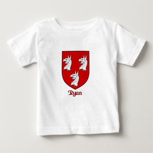 T-shirt Pour Bébé Ryan Family Shield (Devant)