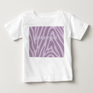 T-shirt Pour Bébé Sac à imprimé zèbre violet