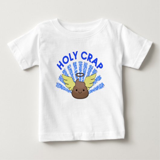 T-shirt Pour Bébé Sacrée merde (Devant)