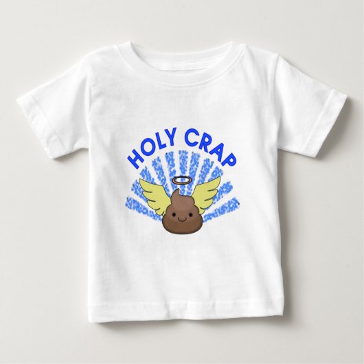 T-shirt Pour Bébé Sacrée merde (Devant)