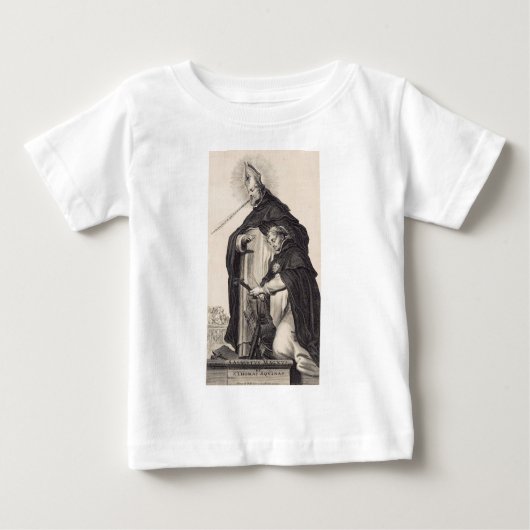 T-shirt Pour Bébé Saint Albert le Grand et saint Thomas d'Aquin (Devant)