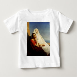 T-shirt Pour Bébé Saint Augustin et Sainte Monique