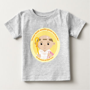 T-shirt Pour Bébé Saint Bernard de Clairvaux