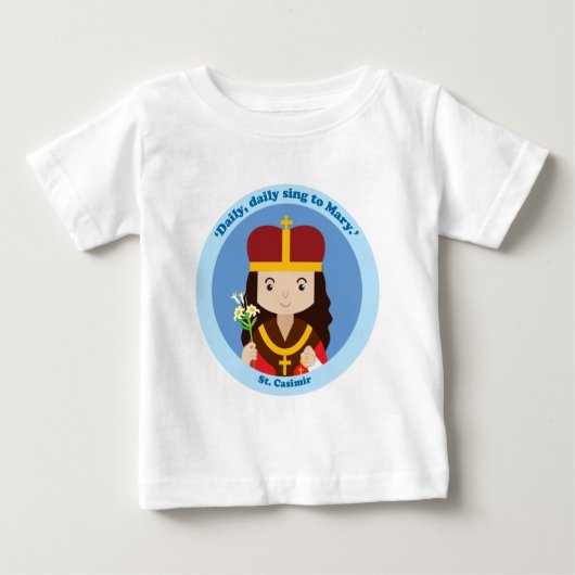 T-shirt Pour Bébé Saint-Casimir (Devant)