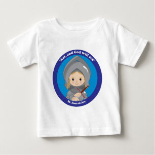 T-shirt Pour Bébé Saint Jean d'Arc