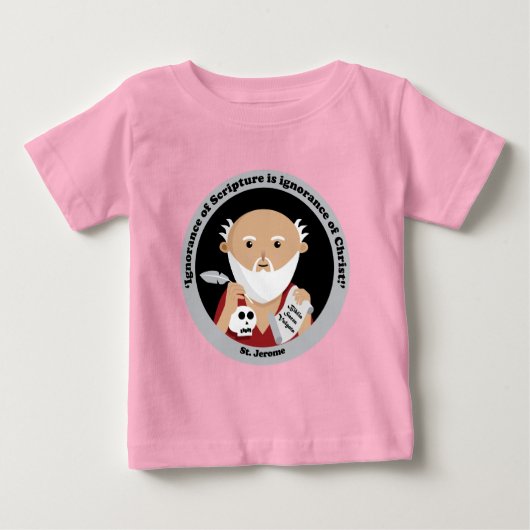T-shirt Pour Bébé Saint-Jérôme (Devant)