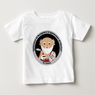 T-shirt Pour Bébé Saint-Jérôme